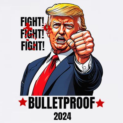 Trump Shot Bulletproof Bloody Ear Bleeding Butler Pa Trump T-Shirt