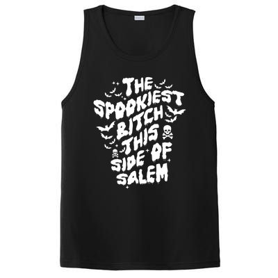 The Spookiest Bitch This Side Of Salem Halloween PosiCharge Competitor Tank