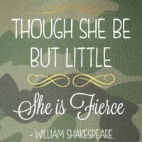 Though She Be But Little She Is Fierce Shakespeare Gift Legacy Tie Dye Trucker Hat
