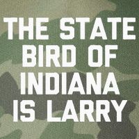 The State Bird Of Indiana Is Larry Funny Basketball Legacy Tie Dye Trucker Hat