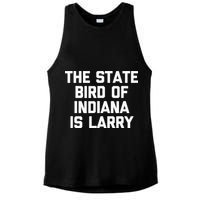 The State Bird Of Indiana Is Larry Funny Basketball Ladies PosiCharge Tri-Blend Wicking Tank