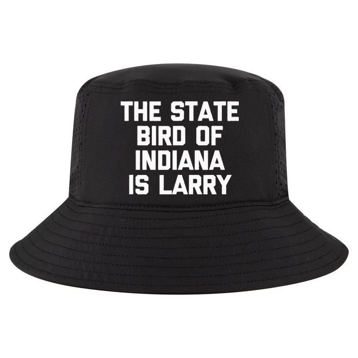 The State Bird Of Indiana Is Larry Funny Basketball Cool Comfort Performance Bucket Hat
