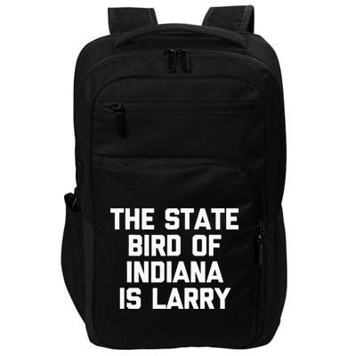 The State Bird Of Indiana Is Larry Funny Basketball Impact Tech Backpack