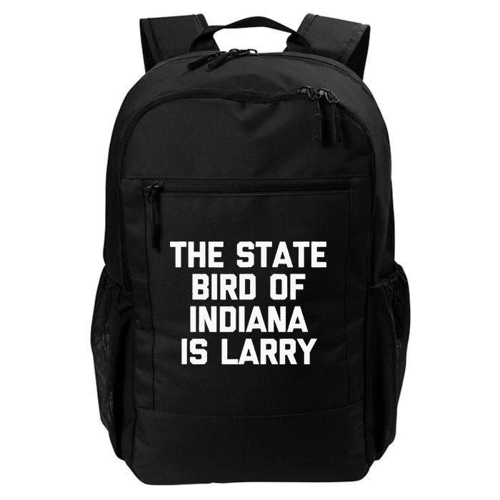 The State Bird Of Indiana Is Larry Funny Basketball Backpack