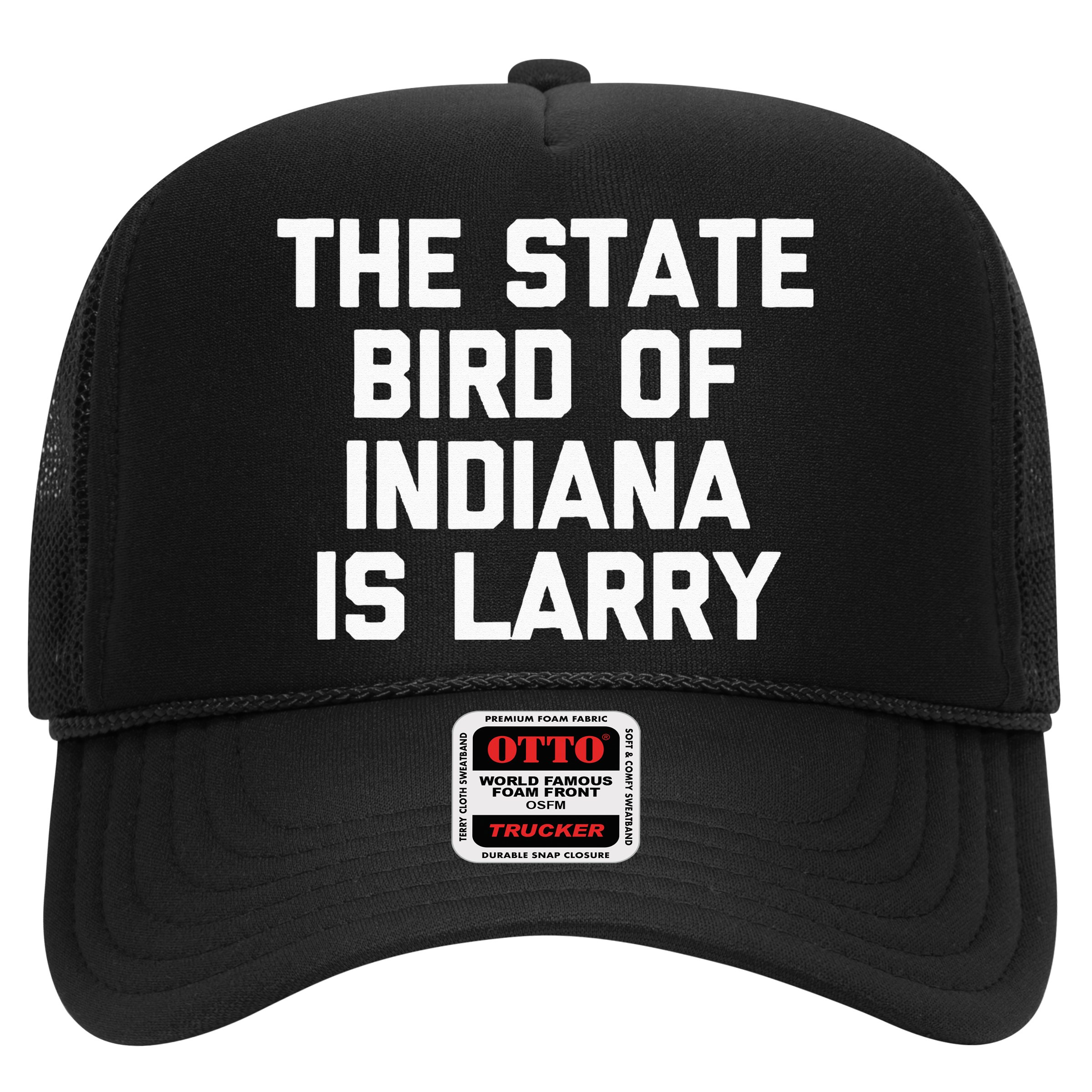 The State Bird Of Indiana Is Larry Funny Basketball Hat