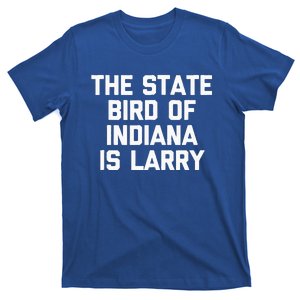 The State Bird Of Indiana Is Larry Funny Basketball T-Shirt