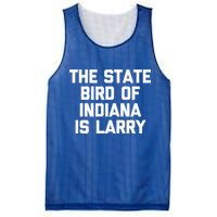 The State Bird Of Indiana Is Larry Funny Basketball Mesh Reversible Basketball Jersey Tank