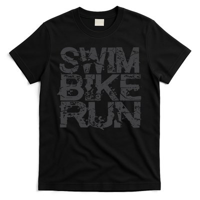 Triathlon Swim Bike Run Triathlete T-Shirt