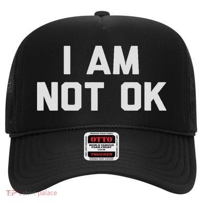 Tacocat Spelled Backward Is Tacoca Taco Cat Lover High Crown Mesh Back Trucker Hat