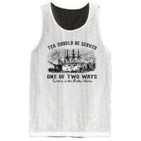 Tea Should Be Served One Of Two Ways Boston Party Mesh Reversible Basketball Jersey Tank