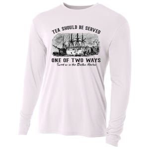 Tea Should Be Served One Of Two Ways Boston Party Cooling Performance Long Sleeve Crew