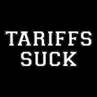 Tariffs Suck Bad Economic Policy Political Protest City Backpack