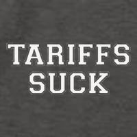 Tariffs Suck Bad Economic Policy Political Protest Vector Backpack
