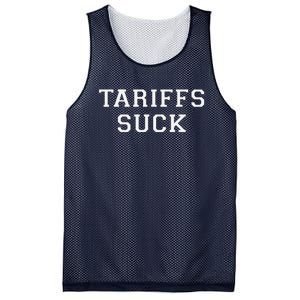 Tariffs Suck Bad Economic Policy Political Protest Mesh Reversible Basketball Jersey Tank