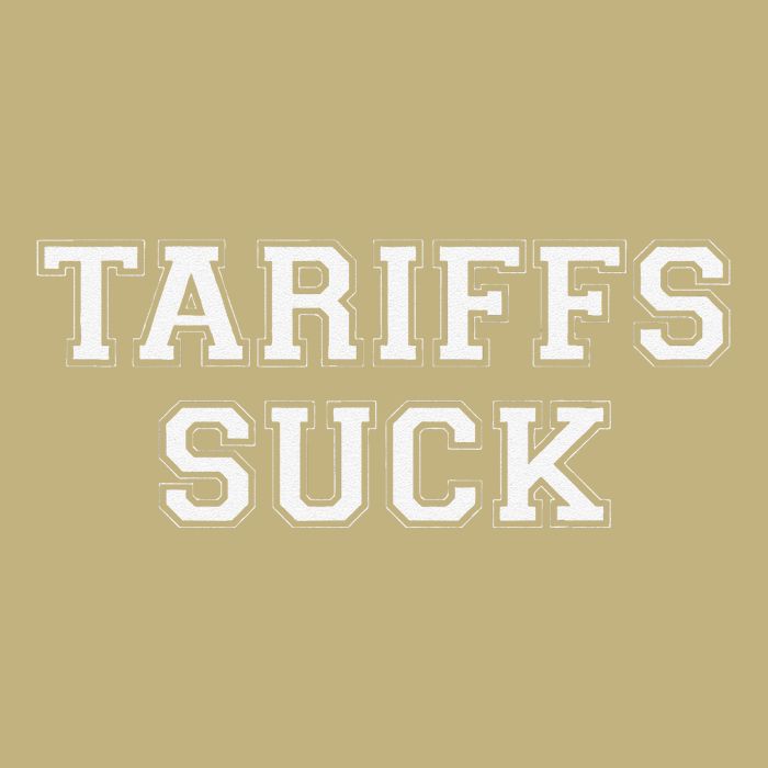 Tariffs Suck Bad Economic Policy Political Protest Cooling Performance Crew T-Shirt