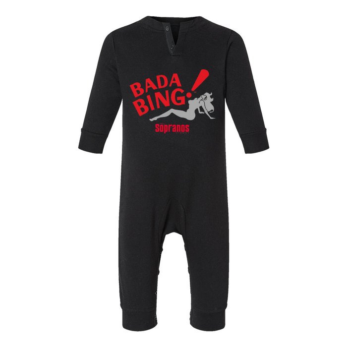 The Sopranos Bada Bing! Infant Fleece One Piece