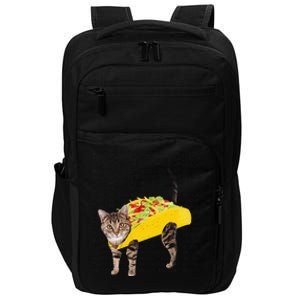 Tacocat Spelled Backwards Is Tacocat Funny Taco Cat Impact Tech Backpack