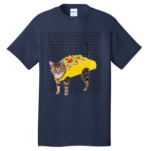 Tacocat Spelled Backwards Is Tacocat Funny Taco Cat Tall T-Shirt