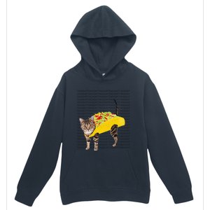 Tacocat Spelled Backwards Is Tacocat Funny Taco Cat Urban Pullover Hoodie