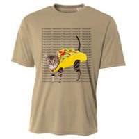 Tacocat Spelled Backwards Is Tacocat Funny Taco Cat Cooling Performance Crew T-Shirt