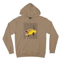 Tacocat Spelled Backwards Is Tacocat Funny Taco Cat Hoodie