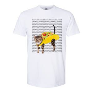 Tacocat Spelled Backwards Is Tacocat Funny Taco Cat Softstyle CVC T-Shirt