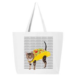 Tacocat Spelled Backwards Is Tacocat Funny Taco Cat 25L Jumbo Tote