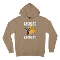 Tacocat Spelled Backwards Is Tacocat Funny Cat Gift Hoodie