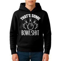 That's Some Bowlshit Funny Bowling Team Party Kids Hoodie