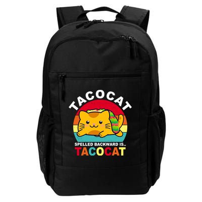 Tacocat Spelled Backward Is Tacocat Funny Backpack
