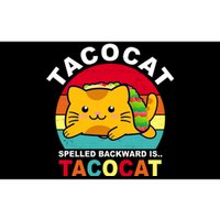 Tacocat Spelled Backward Is Tacocat Funny Bumper Sticker