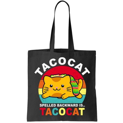 Tacocat Spelled Backward Is Tacocat Funny Bag