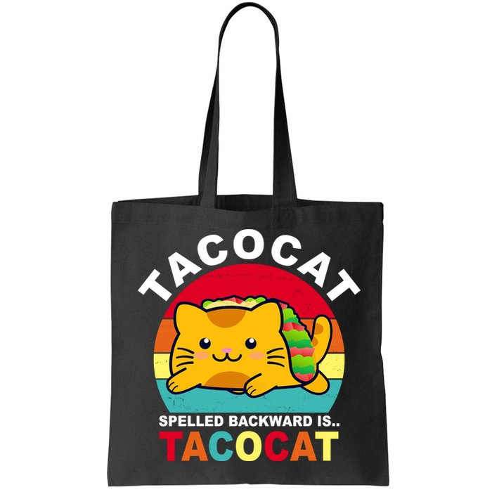 Tacocat Spelled Backward Is Tacocat Funny Bag