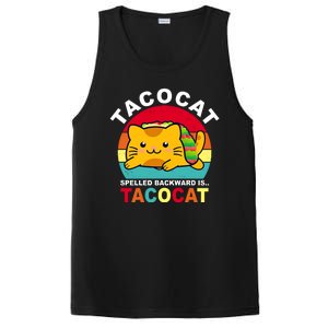 Tacocat Spelled Backward Is Tacocat Funny PosiCharge Competitor Tank