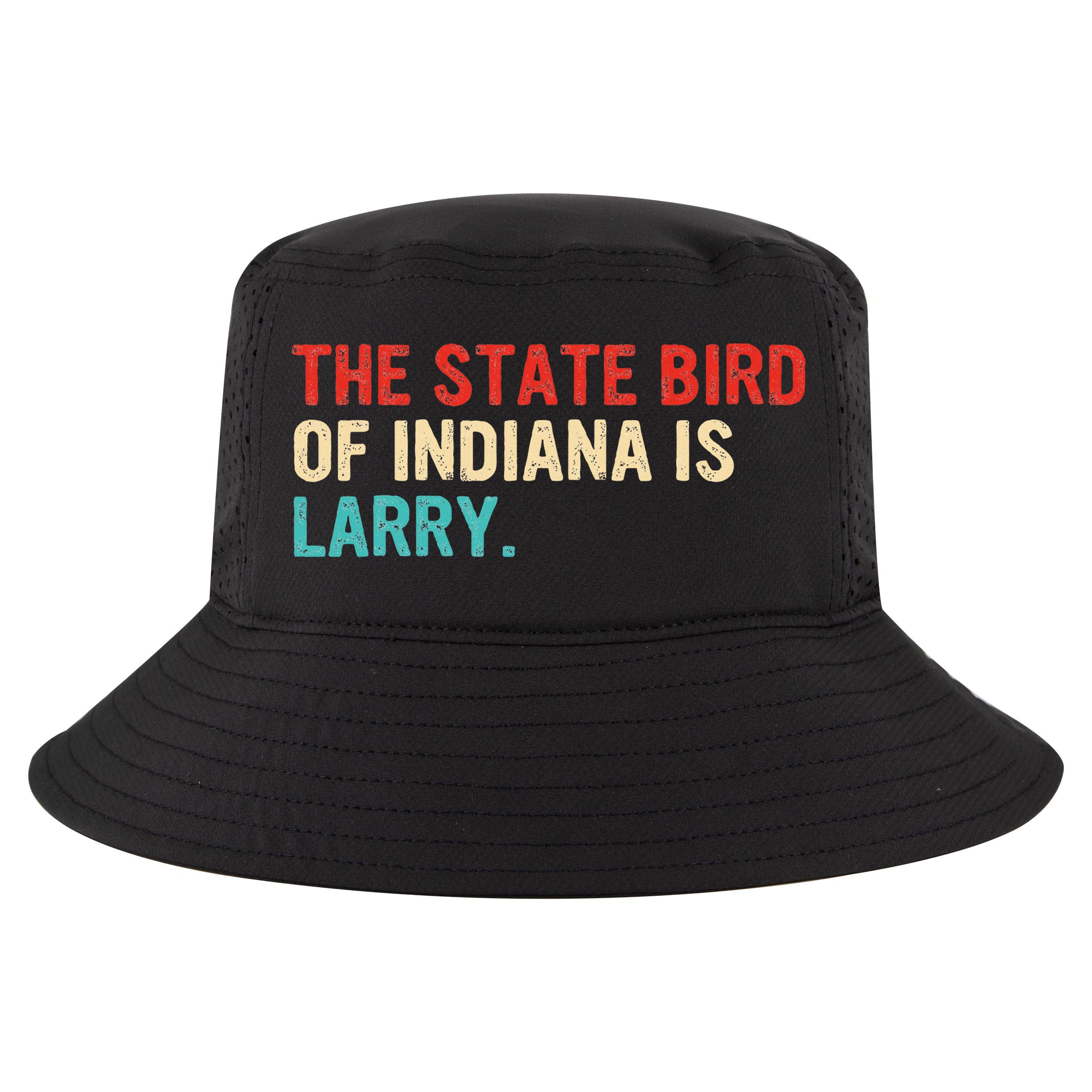 The State Bird Of Indiana Is Larry Vintage Cool Comfort Performance Bucket Hat