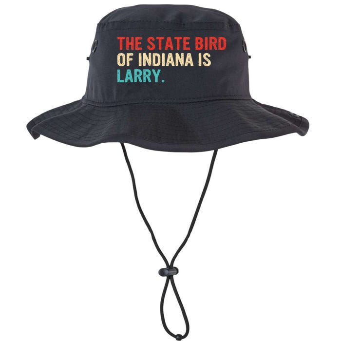 The State Bird Of Indiana Is Larry Vintage Legacy Cool Fit Booney Bucket Hat