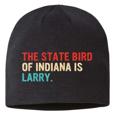 The State Bird Of Indiana Is Larry Vintage Sustainable Beanie