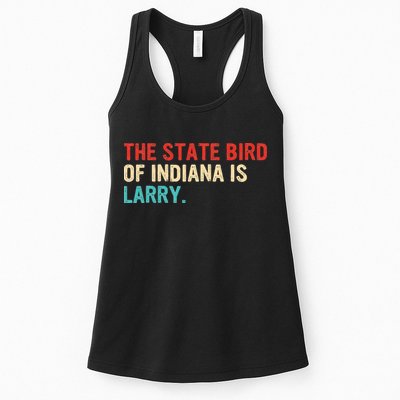 The State Bird Of Indiana Is Larry Vintage Womens Tank Top