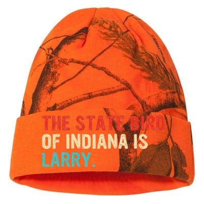 The State Bird Of Indiana Is Larry Vintage Kati Licensed 12" Camo Beanie