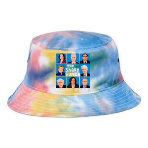 The Shady Bunch Anti Biden Obama Clinton Funny Vote Trump Tie Dye Newport Bucket Hat