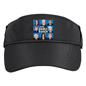 The Shady Bunch Anti Biden Obama Clinton Funny Vote Trump Adult Drive Performance Visor