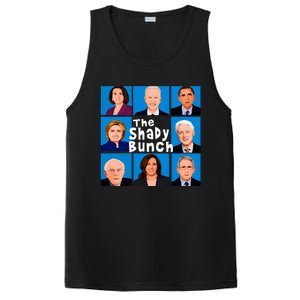 The Shady Bunch Anti Biden Obama Clinton Funny Vote Trump PosiCharge Competitor Tank