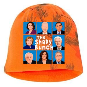 The Shady Bunch Anti Biden Obama Clinton Funny Vote Trump Kati - Camo Knit Beanie