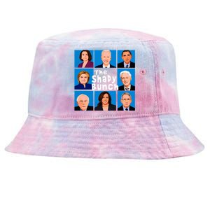 The Shady Bunch Anti Biden Obama Clinton Funny Vote Trump Tie-Dyed Bucket Hat