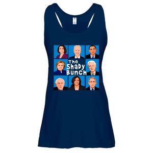 The Shady Bunch Anti Biden Obama Clinton Funny Vote Trump Ladies Essential Flowy Tank