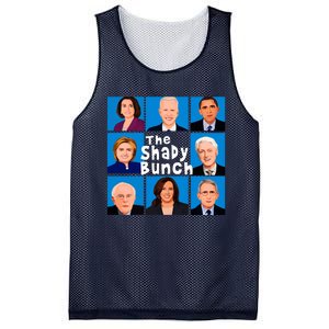 The Shady Bunch Anti Biden Obama Clinton Funny Vote Trump Mesh Reversible Basketball Jersey Tank