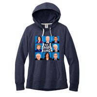 The Shady Bunch Anti Biden Obama Clinton Funny Vote Trump Women's Fleece Hoodie