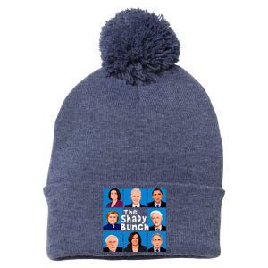 The Shady Bunch Anti Biden Obama Clinton Funny Vote Trump Pom Pom 12in Knit Beanie