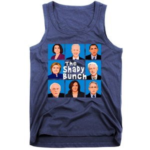 The Shady Bunch Anti Biden Obama Clinton Funny Vote Trump Tank Top