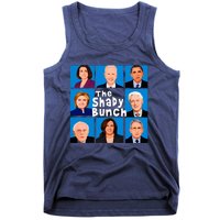 The Shady Bunch Anti Biden Obama Clinton Funny Vote Trump Tank Top